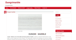 Desktop Screenshot of dungrimarble.com